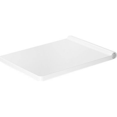 Duravit Tapa de inodoro Vero Air, bisagras acero inoxidable, con cierre suave, extraíble, 0022090000 (1/5)