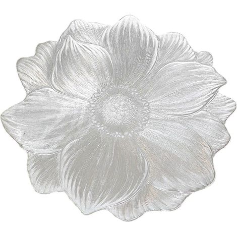 Set de table en PVC en forme de fleur de lotus – Isolant thermique et antitache – pour la maison et la salle à manger (1/5)