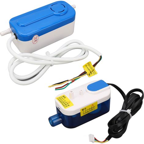 Pompe de relevage condensat HVAC 24L/h AC110-240V mini split portable automatique pour climatiseur, four, déshumidificateur (1/5)