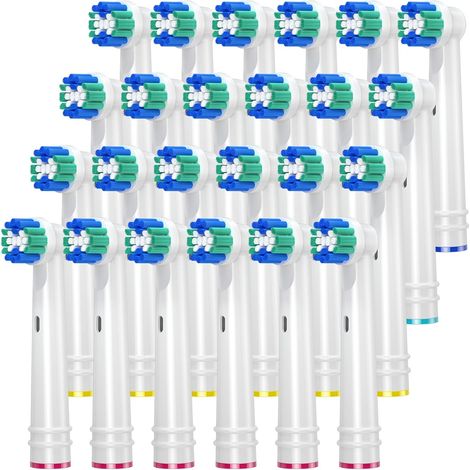Replacement Brush Heads for Oral B, Classic Precision Clean Brush Heads Compatible with Professional Care, Vitality Pro, Smart, Genius and More Series (24 Pieces) (1/5)