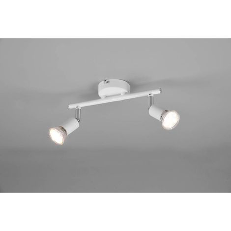 BARRA 2 FARETTI PARIS GU10 BIANCO