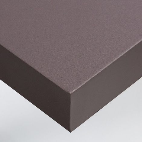 DIMEXACT - Papier peint autocollant taupe clair mat - 122 cm x 0.5 m - En Rouleau (1/3)