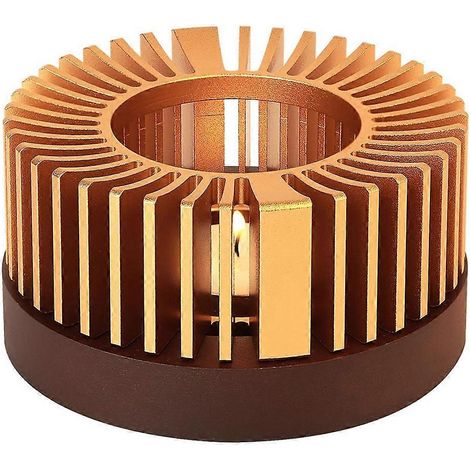Teapot chauffe aluminium alliage et bois thé chauffe pour chauffage thé café lait alimentaire Indoors et extérieur petit (1/5)