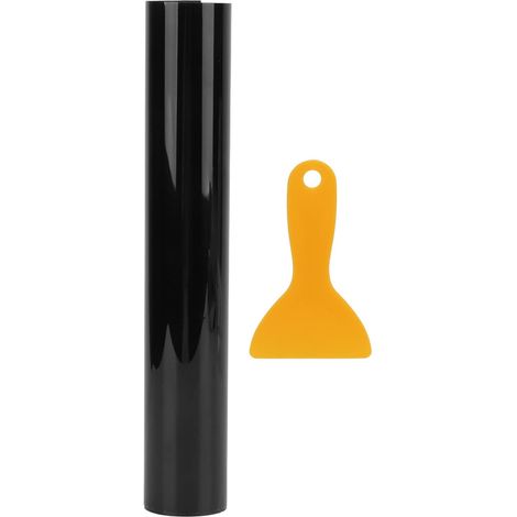 Film Teinté Pare-Brise 20x150cm, Bande Solaire Anti-UV pour Vitres de Voiture, Protection Thermique et Anti-Éblouissement, Autocollant avec Grattoir Inclus (1/5)