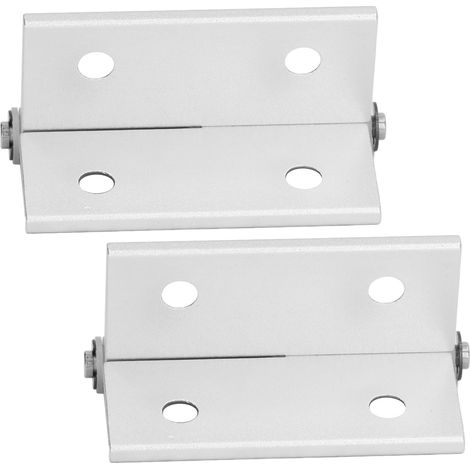 2 Stück Türscharniere, klappbar, aus verdicktem Aluminium, hochfest, mit Harzbuchse (1/5)