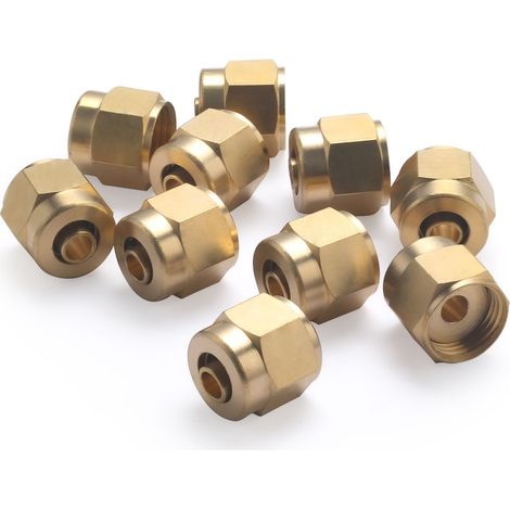Raccord femelle écrou libre à compression pour tube PER NOYON & THIEBAULT Ø12 - F15x21 x10 raccords