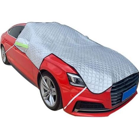 0 - Couverture Pare-Brise Voiture Bâche Pare Brise Protection Couverture Repliable (1/5)