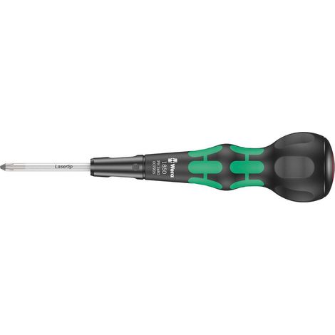 Destornillador Wera 1850 ph Lasertip mango ergonómico 205 mm