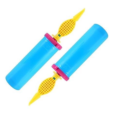 MINKUROW Bomba De Globo Inflable 2 Pcs Bomba De Aire De Globo, Inflador Manual Para Bodas, Fiesta De Cumpleaños Y Aniversario (1/4)
