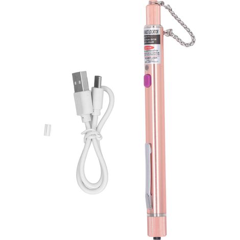 Stylo de localisation de défauts visuels 30km rechargeable pour fibre optique, lumière rouge, anti-interférences (1/5)