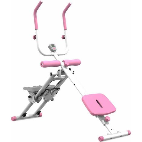 Stepper 2-en-1 & Abdominal Trainer – Appareil pliable multifonction pour exercice corporel complet pour salle de sport à domicile-Go (1/5)