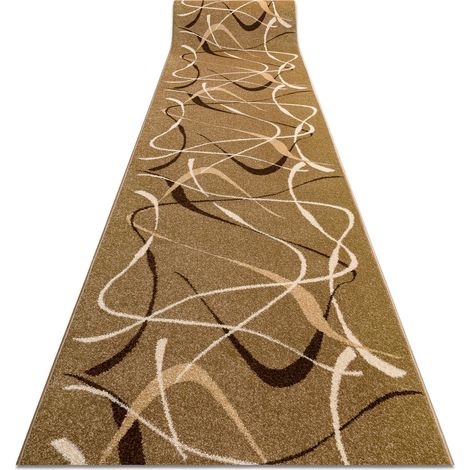 Läufer KARMEL HEAT-SET FRYZ CHOCO Nuss 70 cm brown 70x600 cm