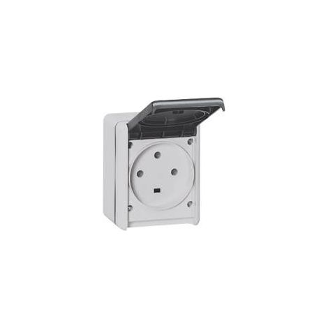 Legrand Plexo prise de courant étanche gris 32 ampères (1/3)
