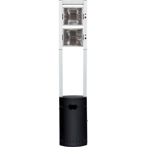 Chauffage terrasse Pure Alu/Acier