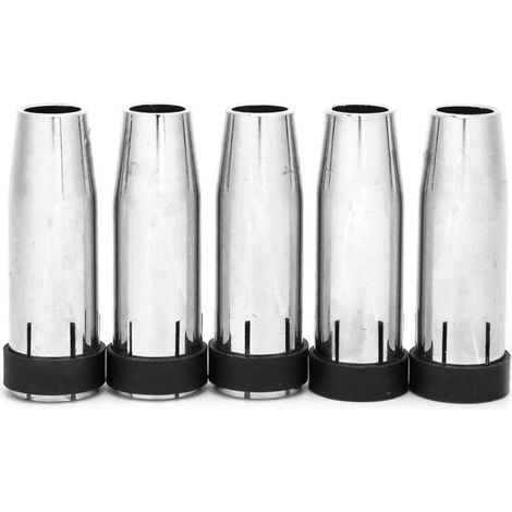 Lot de 5 buses à gaz coniques de 12,5 mm pour torche de soudage MIG/MAG MB 24KD (1/5)
