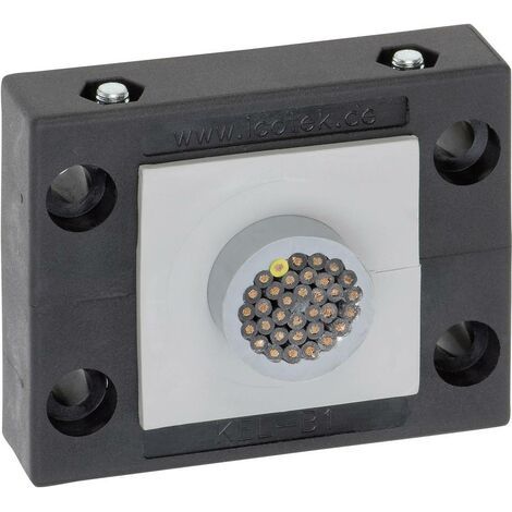 Barrette d'entrée de câble Icotek KEL-B1 42206 Ø max. des bornes 35 mm Polyamide noir 1 pc(s) (1/2)