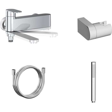 Ravak Chrome II - Mitigeur de baignoire avec accessoires, chrome X07S119 (1/4)