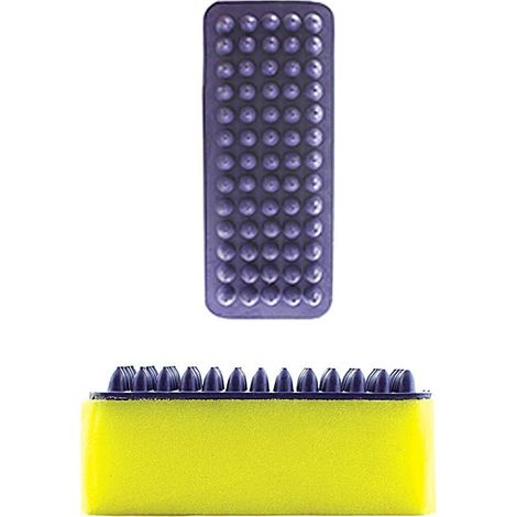 Eponge rectangulaire avec bande de caoutchouc