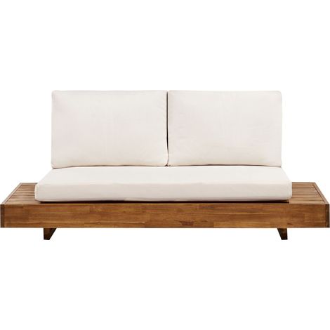 Gartensofa 2-Sitzer MARETTIMO zertifiziertes Akazienholz Braun