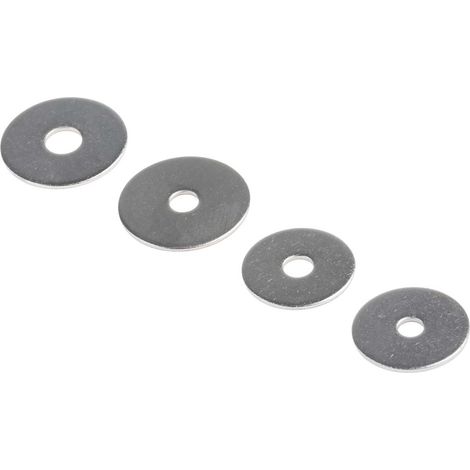 Rondelles en Acier Inoxydable A2 304, 240 pièces ( Prix pour 1 Kit )
