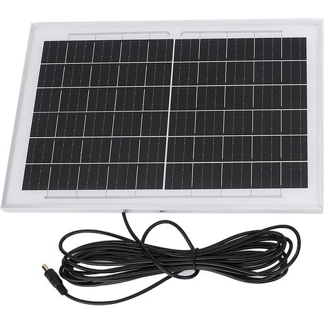 Solargenerator-Set mit USB-Ladekabel und LED-Taschenlampe für Zuhause/Outdoor (1/5)