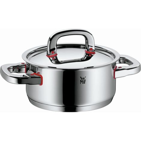 WMF Premium One - Casseruola bassa con coperchio, in acciaio INOX 18/10, 16 cm (1/5)