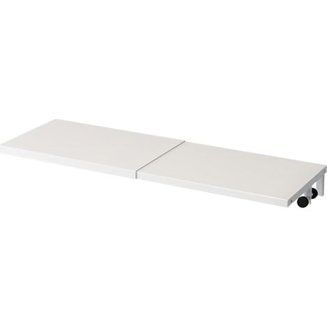 Table de chevet - lit - ordinateur portable - télescopique - en acier au (1/5)