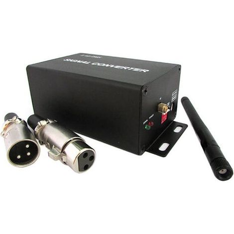 DMX-512 Segnale Convertitore Trasmettitore e Ricevitore Wireless 2,4G Fino a 200 Metri DMX2400