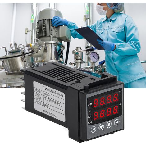 Régulateur de température WS-T10-4 24 V CC, régulateur de température PID à affichage numérique, régulateur de température intelligent (1/5)