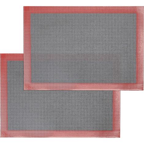 2 mikroporöse Silikon-Backmatten (1/5)
