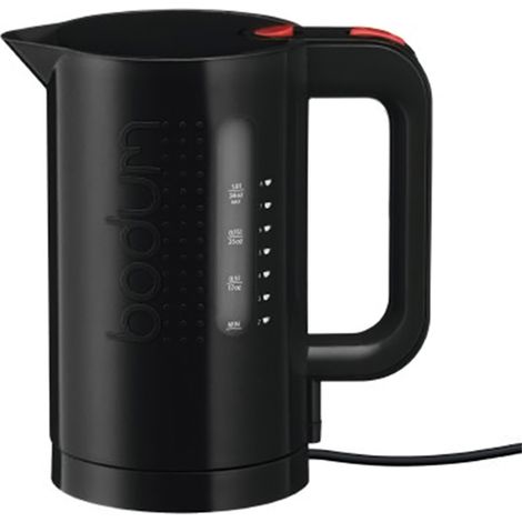 Schnurloser wasserkocher 1l 1300w schwarz - Bodum - 11452-01EURO