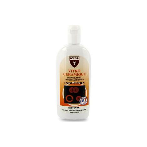 Nettoyant pour vitres et plaques induction 250ml – Dégraissant rapide sans acide – Naturellement dégradable – Ne raye pas – Avel (1/5)