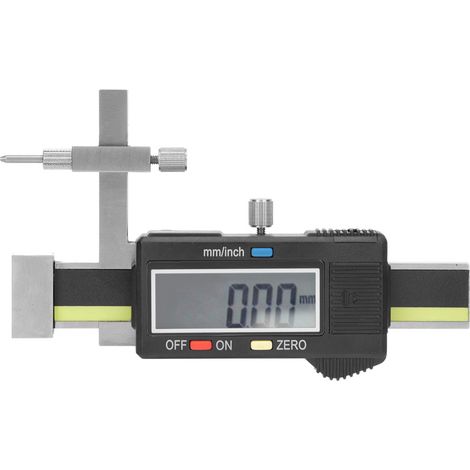Jauge d'écartement numérique C1-10P en acier inoxydable, règle de mesure d'écartement plane ±10 0,01 mm (1/5)