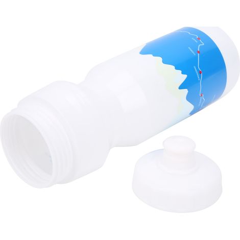 750-ml-Fahrrad-Trinkflasche für Mountainbikes, tragbarer Wasserkessel für Outdoor-Aktivitäten, weiße Hülle (1/5)