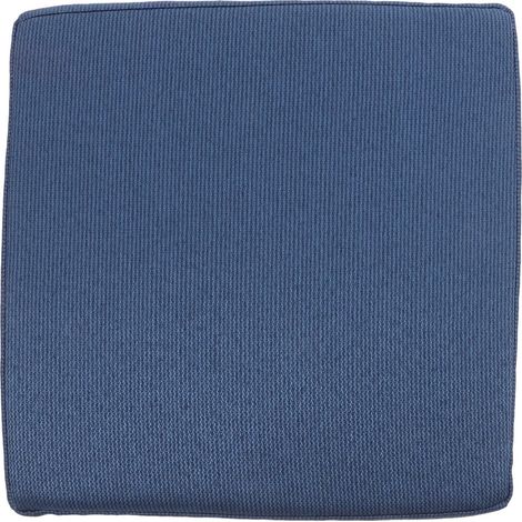 Coussin de Siège Carré Antidérapant 25×25×5 Cm pour Tabouret, Mousse Épaisse Confort, Coussin de Chaise Intérieur Bleu Indigo, Adapté Banc Cuisine et Salle à Manger (1/5)