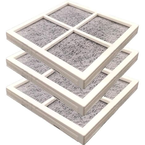 Lntyq Lot de 3 filtres à air de rechange pour réfrigérateur LG LT120F/Kenmore Elite 469918 (1/4)