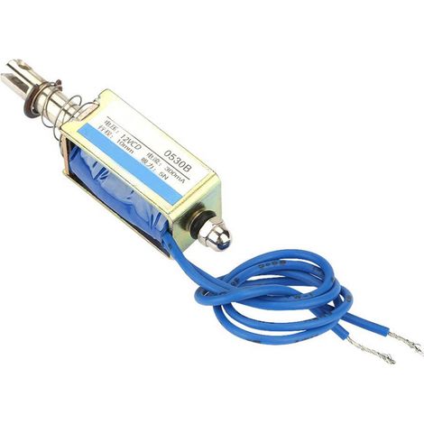 Automatisierungssteuerung 6/12/24 V DC 300 mA DC Zug-Elektromagnet 5 N Einzugsbereich 10 mm (12 V) (1/5)