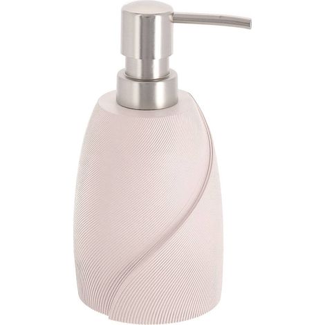 Seifenspender aus polyresin „oprah“, 350 ml – hellrosa - Tendance