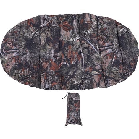 Tapis de camping pour animaux de compagnie 300D PU imperméable en aiguilles de pin, pliable, avec sac de rangement pour chiens de petite, moyenne et grande taille. (1/5)