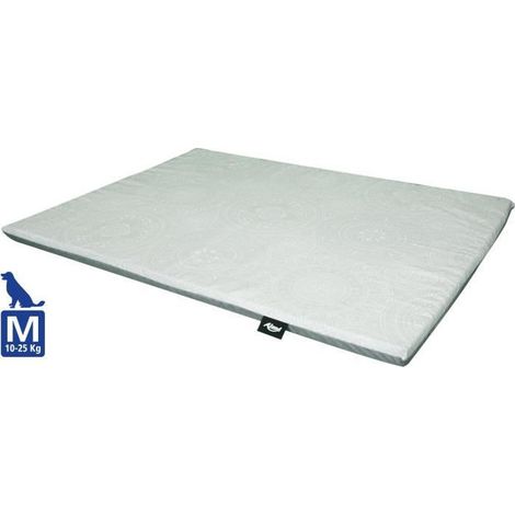 Matelas pour chien et chat AIME ESSENTIEL réversible Taille L 80 x 60 x 3 cm Gris (1/4)