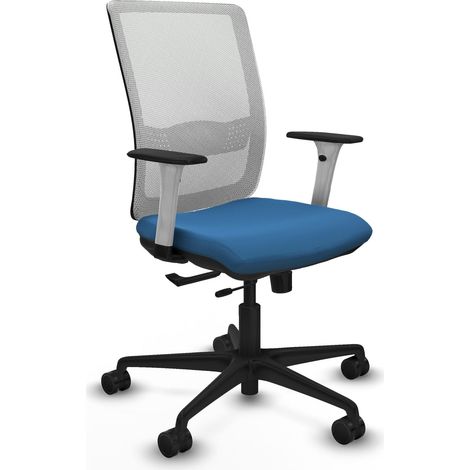 Sedia da ufficio piqueras y crespo Haches blu chiaro nylon (1/2)
