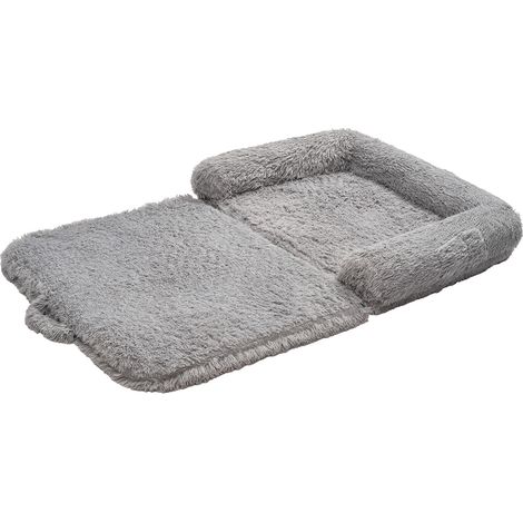 Mophorn Cuccia per Animali Domestici 1810 x 1110 x 240 mm,Letto Morbido per Cani di Grandi Dimensioni,con Tasca Laterale,Maniglia e Cerniera, Sfoderabile e Lavabile in Lavatrice, Colore Grigio Scuro (1/5)