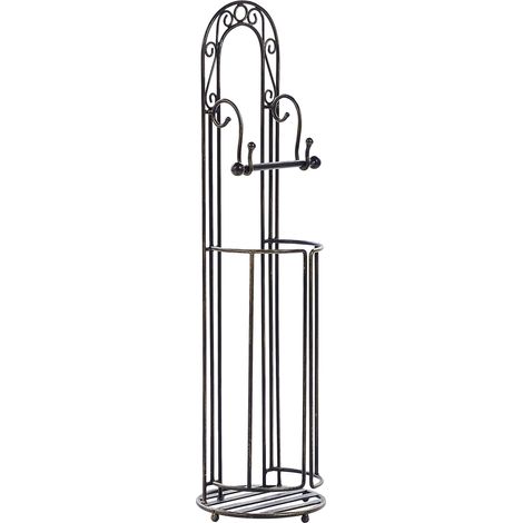 Toilet Paper Holder TEMUCO Metal Black