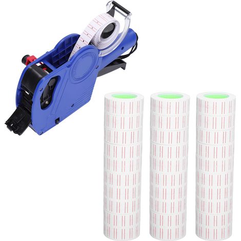 3 Rollen pro Packung, 15.000 Blatt pro Packung, einzeiliges Preisschildpapier, 2112MM, einzeiliges Supermarkt-Preisschildpapier, MX5500 Codierpapier, Preisschildpapier. (1/5)