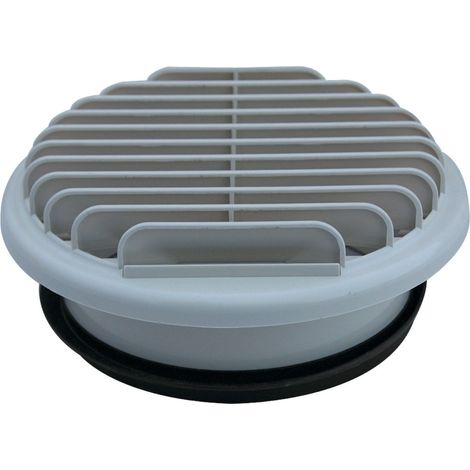 Immissione/estrazione aria a parete in PVC - Diametro 125 mm - ATLANTIC - 464057 (1/2)