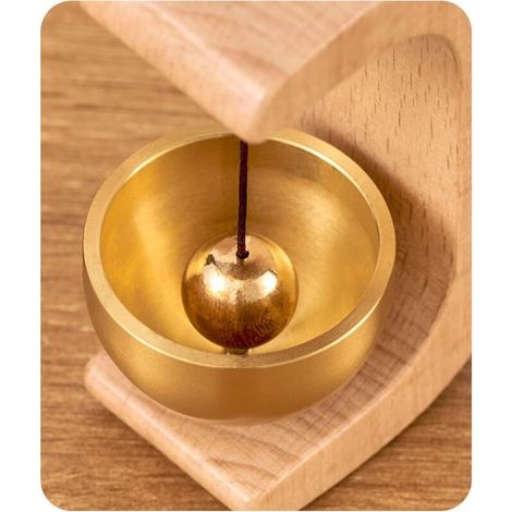 Campanello magnetico fatto a mano per superfici metalliche, decorazione per la casa, idea regalo (1/4)