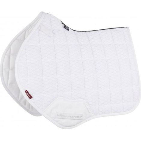 Sellette rectangulaire LeMieux Filet carbone air contact étroit BLANC
