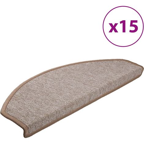 Maison Exclusive - Treppe Matten 15 Stk. 65 x 24 x 4 cm Non-Slip (1/5)