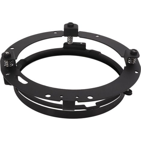 Adaptat de phare de moto de 7 pouces, support d'anneau de montage rond, adaptat de lampe frontale noir (1/5)