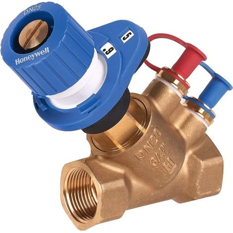 Válvula de control y medición Kombi 2-Plus, retorno, medición de caudal, GW, 1/2 pulgada